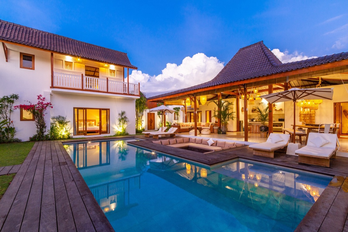 Bali private villa with pool