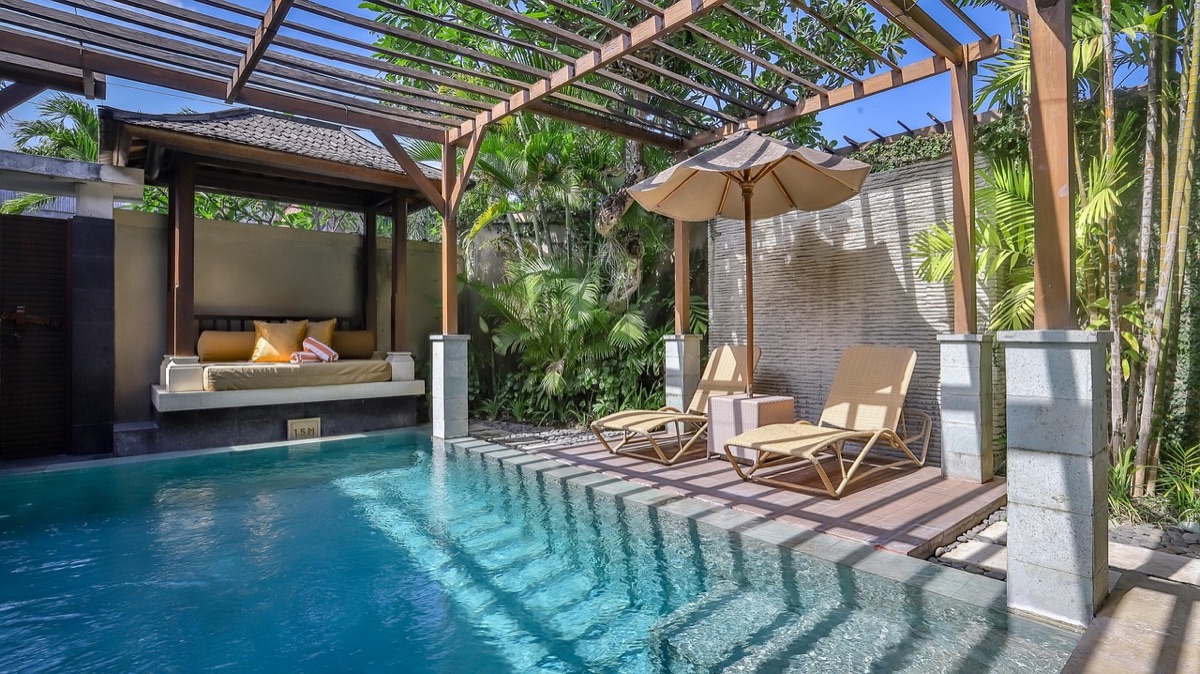 Bali luxury villa interior