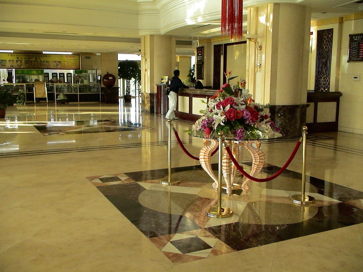 Bali hotel lobby