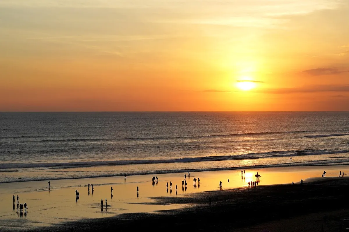 sunset, bali, seminyak beach, sea, nature, people, landscape, holiday, indonesia, bali, bali, seminyak beach, seminyak beach, seminyak beach, seminyak beach, se